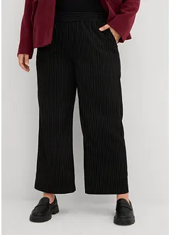 Pantalon palazzo aspect laine, bonprix