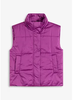Steppweste mit leichtem Glanz, bonprix