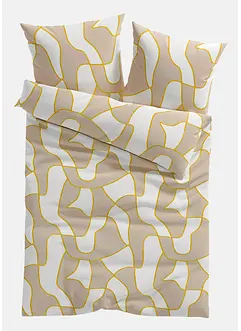 Bettwäsche mit grafischem Design, bonprix