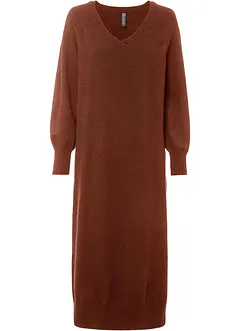Oversized Strickkleid in Midilänge, bonprix