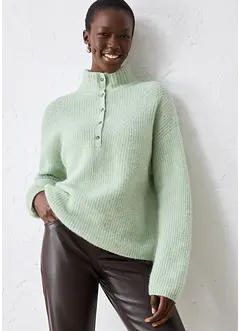 Pull oversize en mélange laine et alpaga, bonprix