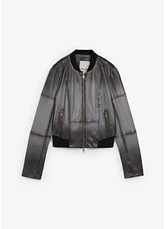 Lederjacke aus Lammnappa, bonprix