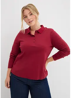 Poloshirt aus schwerer Bio-Baumwolle, bonprix