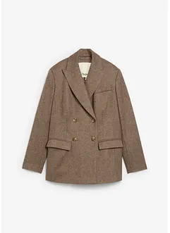 Blazer aus weichem Woll-Mix, bonprix