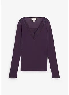 Shirt mit Wolle, bonprix
