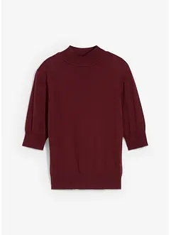 Rollkragenpullover aus weichem Woll-Mix, bonprix