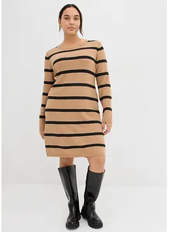 Figurbetontes Strickkleid, bonprix