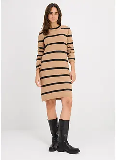 Figurbetontes Strickkleid, bonprix