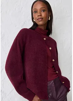Strickjacke aus wärmendem Alpaka-Mix, bonprix
