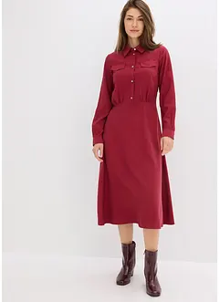 Kleid mit Hemdkragen, bonprix