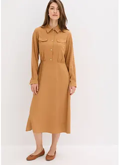 Kleid mit Hemdkragen, bonprix