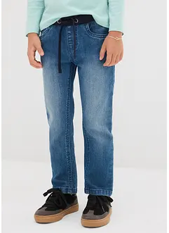 Schlupfjeans Mid Waist, Bequembund, bonprix