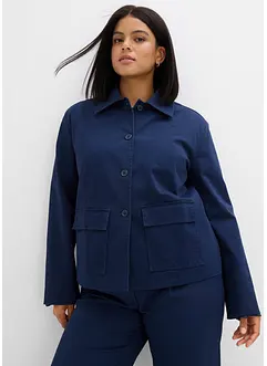 Veste courte de mi-saison en coton extensible, bonprix