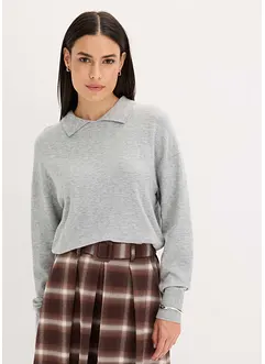 Feinstrickpullover mit Viskose, bonprix