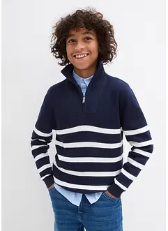 Pull camionneur en fine maille 100% coton, bonprix