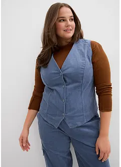 Gilet sans manches en velours côtelé, bonprix