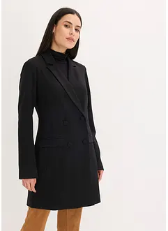 Blazer long en jersey milano, bonprix