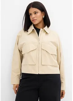 Veste courte esprit trench, bonprix