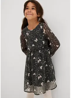 Ausgestelltes Chiffonkleid, bonprix