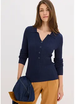 Feinstrickpullover aus softem Viskose-Mix, bonprix