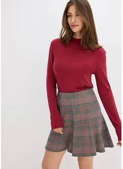 Figurbetontes Rippshirt, bonprix