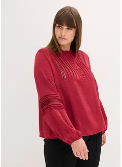 Oversize-Bluse mit Verzierungen, bonprix