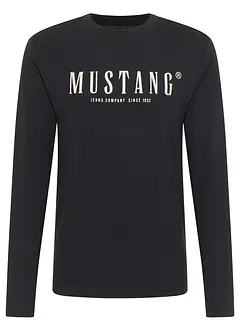 T-shirt manches longues Asheville de Mustang, 100% coton, Mustang Jeans