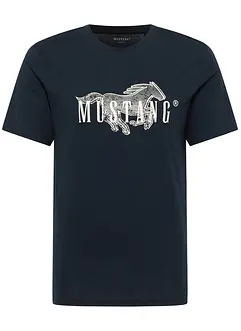Mustang Austin T-Shirt aus reiner Baumwolle, Mustang Jeans