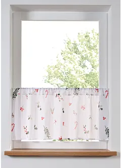 Scheibengardine mit Weihnachtsmotiv, bonprix