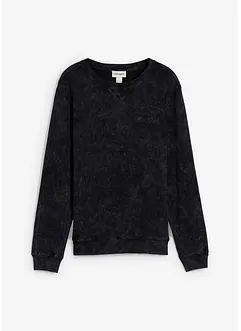 Sweat-shirt aspect délavé, 100% coton, bonprix