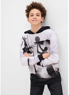 Sweat à capuche en molleton doux, bonprix