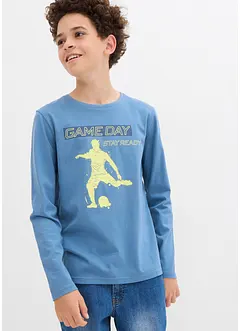 T-shirt manches longues 100% coton, bonprix