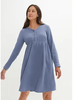 Robe de grossesse avec fonction allaitement en mousseline, bonprix
