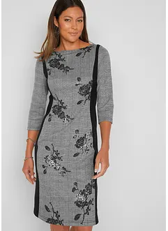 Etuikleid mit Paillettenstickerei, bonprix