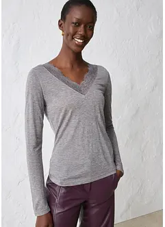 Shirt mit Wolle, bonprix