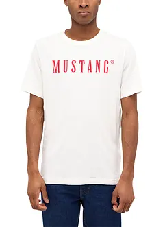 Mustang Austin T-Shirt aus reiner Baumwolle, Mustang Jeans