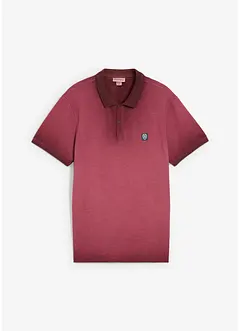 Polo en maille piquée, aspect délavé, bonprix