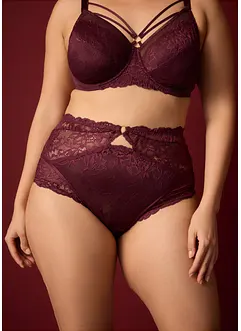 Culotte taille haute en dentelle, bonprix