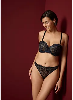 String en dentelle à franges, bonprix