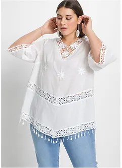Tunique-blouse 100% coton, bonprix