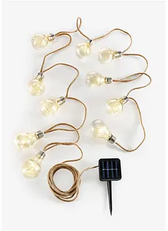Solar Lichterkette mit Glühbirnen, bonprix