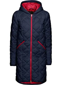 Steppmantel mit Kapuze zweifarbig, bonprix