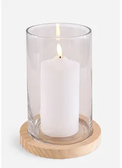 LED-Deko-Objekt Kerze im Windlicht, bonprix