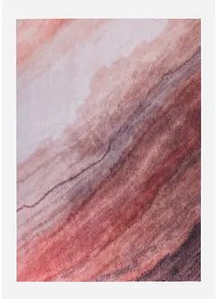 Waschbarer Teppich mit Marmor Musterung, bonprix