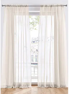 Gardinen aus leichtem Voile (2er Pack), bonprix