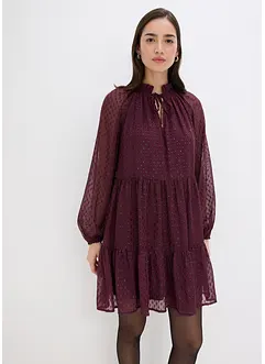 Tunika-Kleid mit Glitzereffekt, bonprix