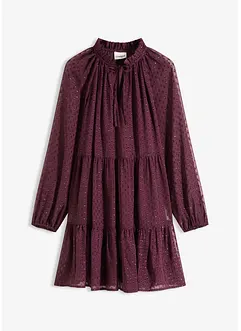 Tunika-Kleid mit Glitzereffekt, bonprix