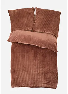 Parure de lit Cashmere Touch aspect velours côtelé, bonprix