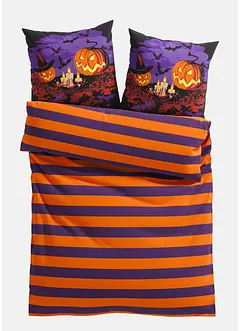 Bettwäsche mit Kürbis Motiv, bonprix