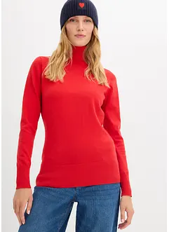 Pull col roulé basique, bonprix